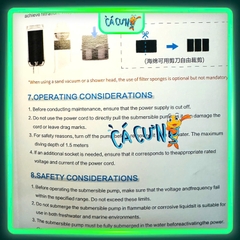 Máy Hút Vệ Sinh Hồ Cá Sobo DC 12V Chống Giật Điều Chỉnh Lưu Lượng BO-078 & BO-028 BO-058 (Hàng CTY))