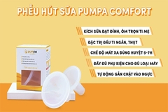 Phễu hút sữa Pumpa Comfort dùng có tốt không?