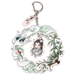 Keyring vòng hoa Hệ Thống Tự Cứu Lạc Băng Hà Thẩm Thanh Thu, hàng chính hãng Omodoki