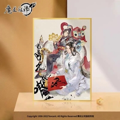 Set thiệp shikishi Dần Hổ Hí Xuân - Ma Đạo Tổ Sư hàng chính hãng Nanmanshe