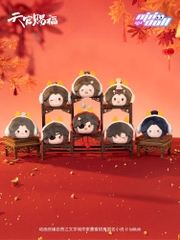 Blindbox mochi donghua Thiên Quan Tứ Phúc Hoa Thành Tạ Liên Linh Văn Phong Sư series Long Hạ Tân Hi mắt đậu, hàng chính hãng MiniDoll