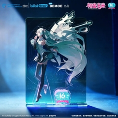 Standee Hatsune Miku series Dear Creators/Ngưng Tụ Vị Lai hiệu ứng hologram ngân hà kỉ niệm sinh nhật lần thứ 16, hàng chính hãng BEMOE