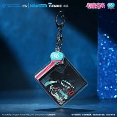 Móc khoá Hatsune Miku series Dear Creators/Ngưng Tụ Vị Lai nhũ cát chảy bling bling kỉ niệm sinh nhật lần thứ 16, hàng chính hãng BEMOE