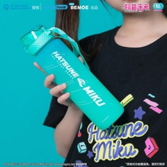 Bình nước 1L Hatsune Miku series Vị Lai Tuỳ Hành, hàng chính hãng BEMOE