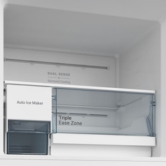 [New] Tủ Lạnh Hitachi 2 Cánh Ngăn Đông Trên 407 lít HRTN6443SAGMGVN màu xám thủy tinh, đá tự động giá tốt