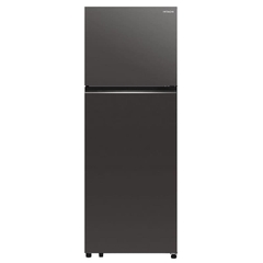 [New] Tủ Lạnh Hitachi 2 Cánh Ngăn Đông Trên 407 lít HRTN6443SAGMGVN màu xám thủy tinh, đá tự động giá tốt