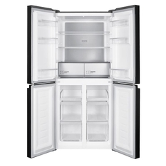 [NEW] Tủ lạnh Hitachi 4 cánh 466 lít HR4N7522DSGBVN, ngăn đá dưới, màu kính đen, giá tốt
