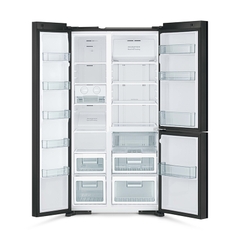 Tủ lạnh Hitachi Side By Side 3 cánh inverter 590 lít R-M800PGV0 (GBK), có sẵn hàng giao ngay