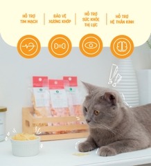 Cá ngừ sấy cho mèo
