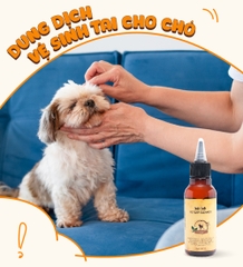Dung dịch vệ sinh tai cho chó Budle'Budle