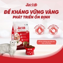 Thức ăn JirehO Thịt gà cho mèo