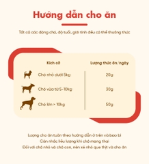 Thịt bò que cho chó