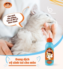 Dung dịch vệ sinh tai cho mèo Lee&Webster