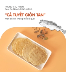 Bánh cá tuyết sấy cứng