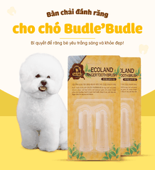 Bàn chải đánh răng cho chó Budle'Budle