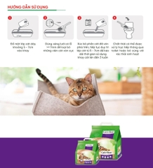 Cát vệ sinh hữu cơ vón cục cho mèo lông dài Cat’s Best Smart Pellets