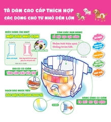 Tã quần cho bé gái