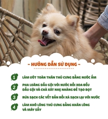 Dầu gội và xả chó con Budle'Budle