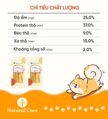 Cá tuyết và bí ngô sấy