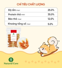 Ức gà cuộn tai thỏ