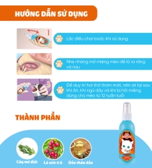 Xịt vệ sinh răng miệng cho mèo Lee&Webster