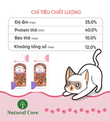 Cá hồi sấy cho mèo