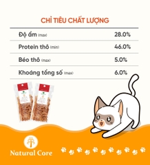 Ức gà sấy cho mèo