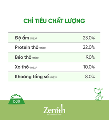 Thức ăn hạt mềm chó già Zenith Senior