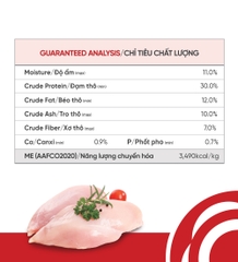 Thức ăn JirehO Thịt gà cho mèo