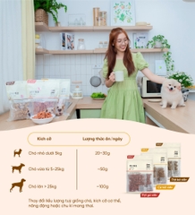 Thịt viên sấy mềm cho chó