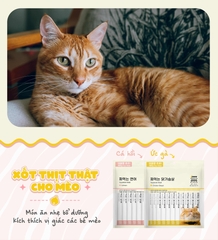 Xốt thịt thật cho mèo Mumargin