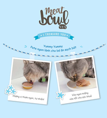 Pate gà và cá tuyết cho mèo