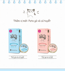 Pate gà và cá tuyết cho mèo