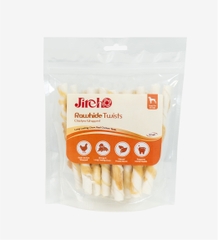 Thanh da bò xoắn quấn gà