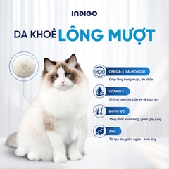 Thức ăn dinh dưỡng chức năng cho mèo kiểm soát búi lông và tăng cường sức khỏe tiêu hóa