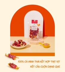 Thịt cuộn Cá minh thái