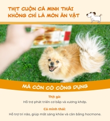 Thịt cuộn Cá minh thái