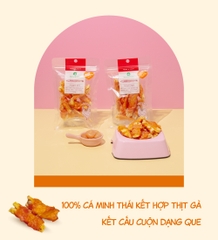 Thịt cuộn Cá minh thái