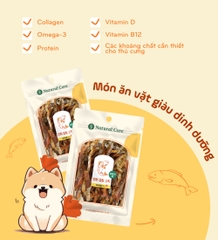 Cá hồi sấy cho chó