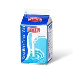 Kem béo Rich's lùn 454g MẪU CŨ- 24h/th