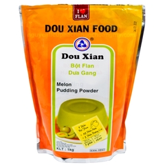 Bột pudding DƯA GANG Dou Xian 1kg (12 Bịch/T)