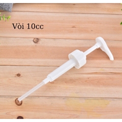 Pump bình nhựa - thủy tinh 10cc