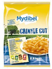 Khoai tây cắt răng cưa (Crinkle) Mydibel 2.5kg