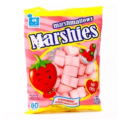 Kẹo xốp trái tim Marshies 80g