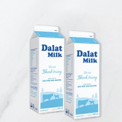 Sữa tươi Đà Lạt thanh trùng 950ml