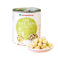 Hạt sen ngâm đường Wonderful 870g