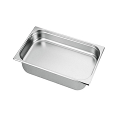 Khay topping inox 1/2 sâu 10cm (32x26x10cm)