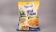 Khoai tây cắt thẳng 7/7 (Shoe String) Mydibel 1kg (10 Túi/T)