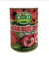 Vải ngâm Rich 565g