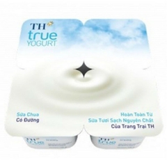 Sữa chua ăn TH có đường 4*100g
